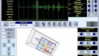 ISONIC 3510 DMA Probes  Pulser Receiver  Beams Focusing in Two Planes [upl. by Akinehc]