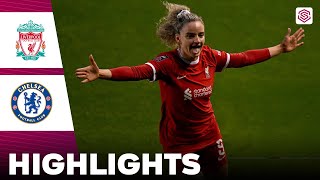 Chelsea vs Liverpool  What a Game  Highlights  FA Womens Super League 01052024 [upl. by Ylluz]