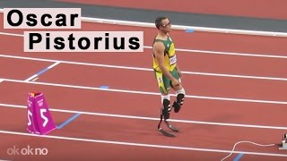 Oscar Pistorius Live Runs London Olympics 2012 [upl. by Parthinia]