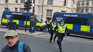 TSG POLICE STORM HORSE GUARDS SECURITY ALERT thekingsguard [upl. by Ydnir]