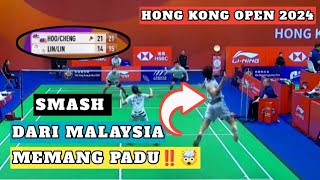 Match HooCheng MAS VS LinLin TPI‼️ Kemenangan Berpihak Malaysia‼️🙌 Hong Kong Open 2024 New [upl. by Ahcirt]