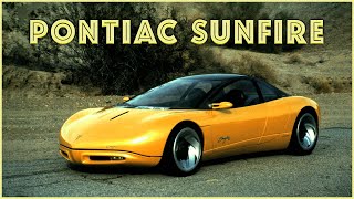 1990 Pontiac Sunfire Concept A Look Back at What Could Have Been [upl. by Enasus263]