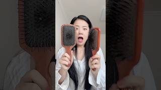 머리빗 머리카락 깔끔 정리 꿀팁 hair brush hack [upl. by Leugimsiul]