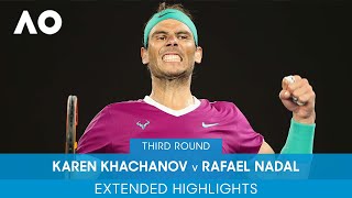 Marcos Giron v Rafael Nadal Extended Highlights 1R  Australian Open 2022 [upl. by Youngran]