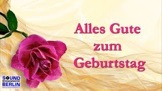 Alles Gute zum Geburtstag Lied ❤️schönes Geburtstagslied 🎶😍Geburtstagswünsche mit Text Lyric Video [upl. by Leuqcar309]