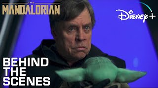 quotMark Hamill plays Luke Skywalkerquot Behind the Scenes Star Wars The Mandalorian  Disney [upl. by Enasus144]