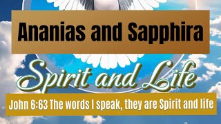 Ananias and Sapphira [upl. by Elmina]