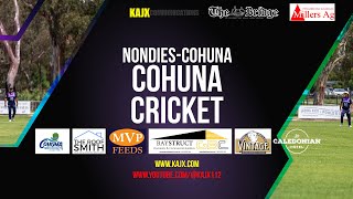 Nondies Cohuna Vs Kyabram Fire Brigade Cricket Club  Wicket Edit [upl. by Plotkin]