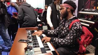 Cory Henry plays the Hammond XK5 [upl. by Rialcnis224]