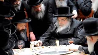 Bobov 45 Rebbe Visiting Belzer Rebbe  Tammuz 5773 [upl. by Ennylcaj]