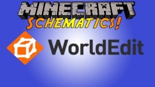 Minecraft Plugin Tutorial  WorldEdit  Schematics [upl. by Noseaj]