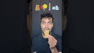 Icecandybadam chocolate 🍫🍭🧊 asmr emojieatingchallenge funny bikueating [upl. by Bacchus]