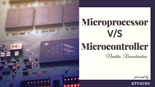 Difference between Microprocessors amp Microcontrollers [upl. by Yelekreb]