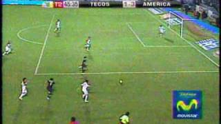 Gol De S Cabañas vs Tecos  Jornada 15  Apertura 08 [upl. by Amsirahc]