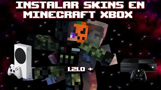 Como Instalar Skins Para Minecraft Xbox Gratis 121 [upl. by Assiluj557]