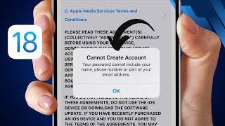 Cannot Create Account Your Password Cannot Include Your Name Phone Number or Part of Your Email [upl. by Flanigan428]