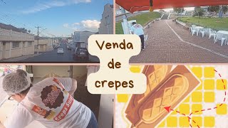 VENDA DE CREPES SUÍÇO NA PRAÇA [upl. by Coke927]