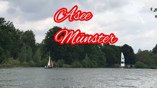 Der Aasee in Münster [upl. by Ardnama]