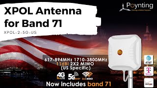 New antenna for Band 71 USA – The XPOL25GUS Antenna Overview [upl. by Ttessil]