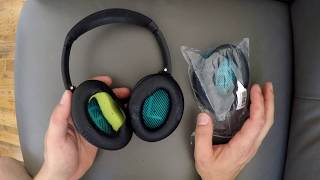 HOW TO  Replace Bose Headphones Ear Pads Cushions QC35 II QC25 QC15 AE2 AE2I AE2w [upl. by Elsa84]