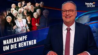 Weihnachtswahlkampf Geschenke für Rentner und Kürzungen für den Rest  heuteshow vom 13122024 [upl. by Olvan]