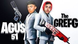 EL DÚO MÁS DIVERTIDO DE FORTNITE  Agustin51 y TheGrefg [upl. by Alol801]