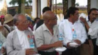 Monks lead largest Burma protest 2 Myanmar 24 Sept 2007 [upl. by Assirehc940]