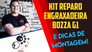 Kit Engraxadeira Bozza G1 e dicas para montagem [upl. by Travus]