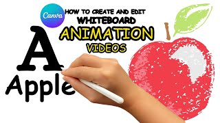 Create Whiteboard Animation Free With Canva AI  Hand Writing Animation Videos With AI [upl. by Nhojleahcim]