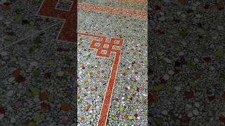 terrazzo floordesign tiles flooring chips [upl. by Ahsimat689]