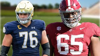 2024 NFL Draft Top 5 Offensive Tackle Rankings [upl. by Silvia]