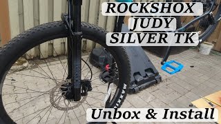 Rockshox Judy Silver TK unboxing and install on Giant Liv Tempt 3 [upl. by Allsun]