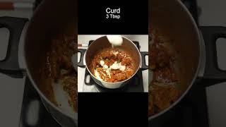 Mutton Rogan Josh Recipe shorts [upl. by Siuqramed]