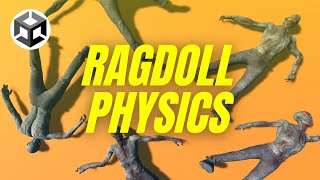 Triggering Ragdoll Physics Unity Tutorial [upl. by Arracot43]