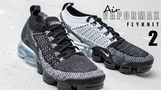 NIKE Air VAPORMAX Flyknit 2 UNBOXING  CLOSER LOOK 2019 vapormax nike flyknit2 shoes [upl. by Ormond]