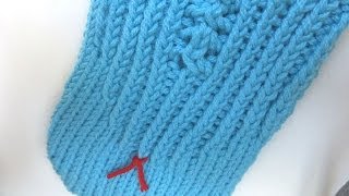 nadelspiel Sockenkalender Jänner  Ergonomische Socken quotCaterpillarquot  Teil 3 [upl. by Jilli]