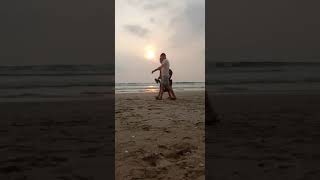 Spending time Double Six Beach Bali balitravelvlog mydailyvlog balitraveller travel balibeach [upl. by Muire]