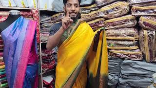 মাত্র ১২০০ টাকায় Indian Kanchipuram Saree পাইকারি কাঞ্জিভরম শাড়ি দাম Silk Saree  indian sarees [upl. by Vyky]