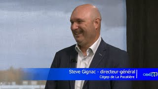 Entrevue  Steve Gignac dirgén Cégep de La Pocatière  15 octobre 2024 [upl. by Assenahs]