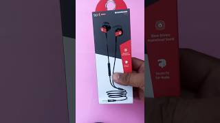 Boat Bassheads 242 Wired Earphone Unboxing shorts unboxing [upl. by Ellesor1]