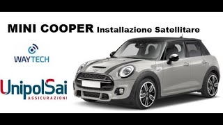 COME INSTALLARE LA SCATOLA NERAInstallazioneCollaudoSatellitare Mini CooperD Waytech Metasystem [upl. by Sela]