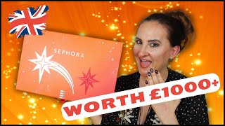 SEPHORA UK ADVENT CALENDAR UNBOXING 2023 [upl. by Scherman]