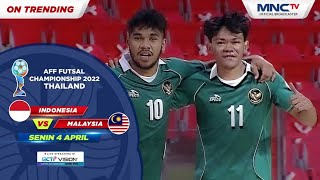 SENGIT PARAH PERTANDINGAN INDONESIA VS MALAYSIA 51  AFF FUTSAL CHAMPIONSHIP 2022 [upl. by Heidie534]