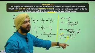 Numerical problem 2 concave mirror [upl. by Laddie]