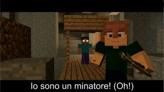 Minecraft ♪ quotThe Minerquot Sub ITA The Fighter Parody [upl. by Ardath]