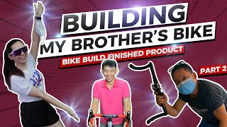 How to Build a Road Bike with My Brother  Mosso 702TB3 Bike Build [upl. by Andriana]