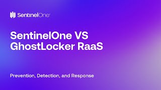 SentinelOne Demo SentinelOne VS GhostLocker RaaS  Detection and Mitigation [upl. by Anahsit]