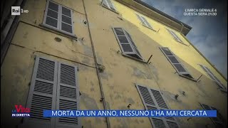 Morta da un anno nessuno lha mai cercata  La Vita in diretta 02122024 [upl. by Aillimat348]