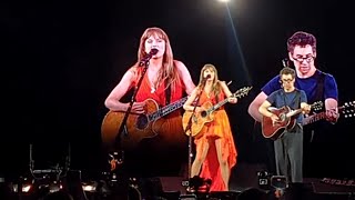 Taylor Swift amp Jack Antonoff  Death By A Thousand Cuts amp Getaway Car Live At The Eras Tour London [upl. by Adlai901]