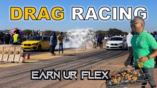 Drag Racing Car Event  ODI Raceway  Earn Ur Flex  BMW  Toyota Cressida Spinning [upl. by Eneryc]